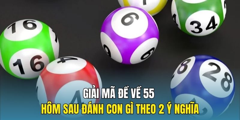 Giải mã đề về 55 hôm sau đánh con gì theo 2 ý nghĩa